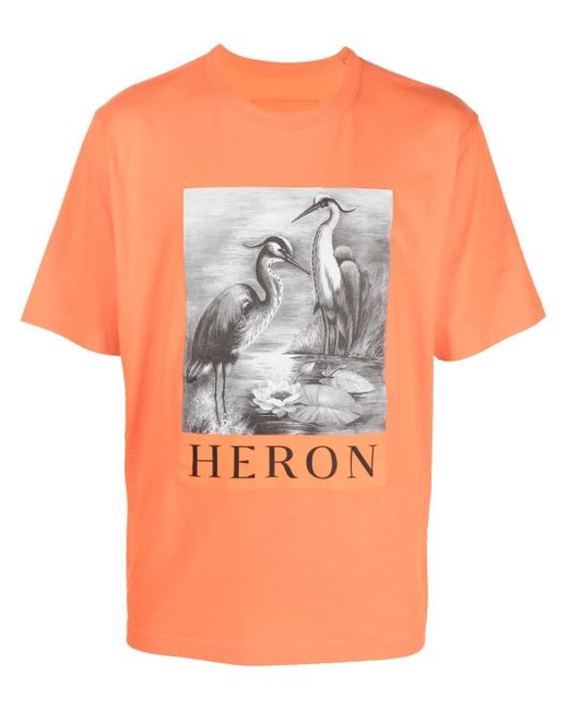 Heron Preston logo-print short-sleeved T-shirt