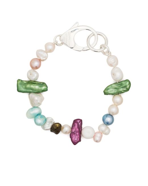 Hatton Labs crystal-embellished sterling bracelet