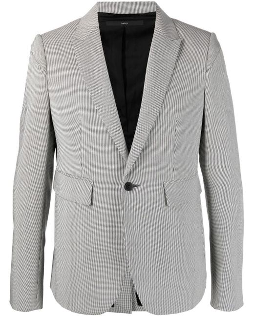 Sapio single-breasted tailored blazer