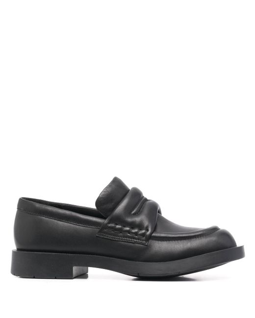 CamperLab leather round-toe loafers