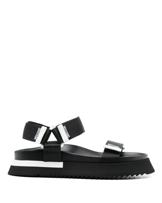 Moschino touch-strap sandals