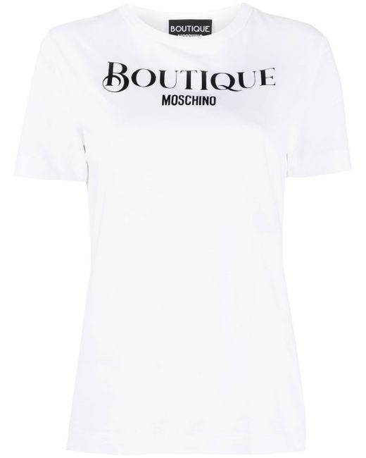 Boutique Moschino logo-print T-shirt