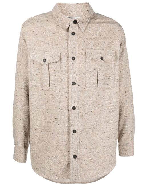 Isabel Marant chest-pocket long-sleeve shirt