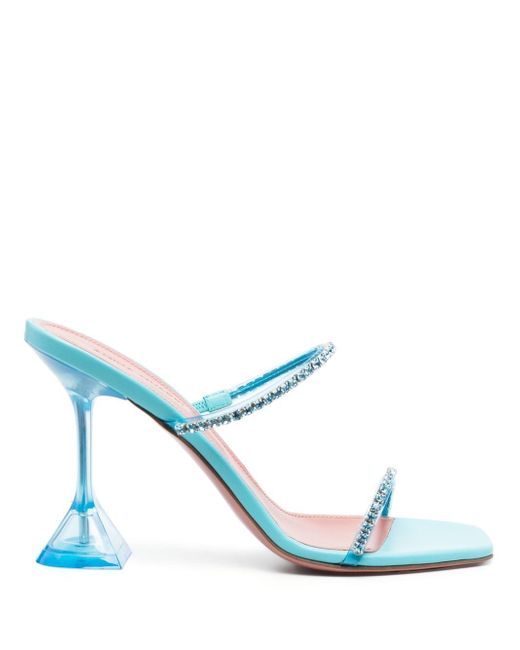 Amina Muaddi Gilda crystal-embellished sandals