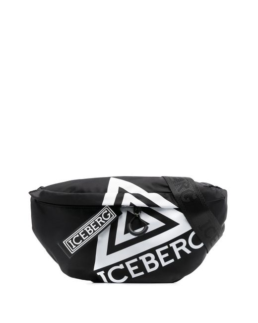 Iceberg logo belt bag