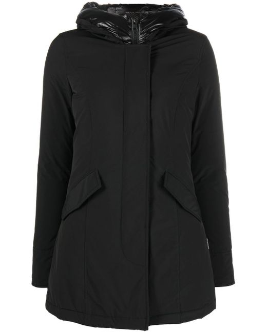 Woolrich hooded padded coat