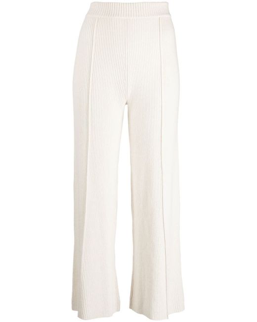 Aeron straight-leg merino-cashmere trousers