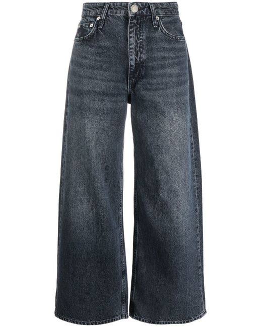 Rag & Bone wide-leg cropped jeans