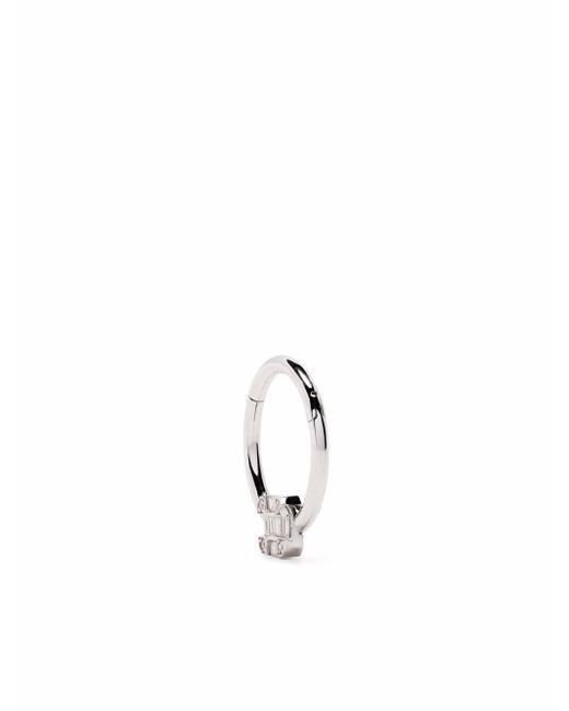 Djula 18kt white gold diamond earring