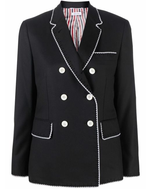 Thom Browne double-breasted wool sport coat