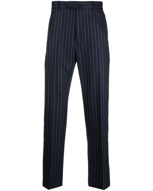 Kenzo tapered pinstripe-print trousers
