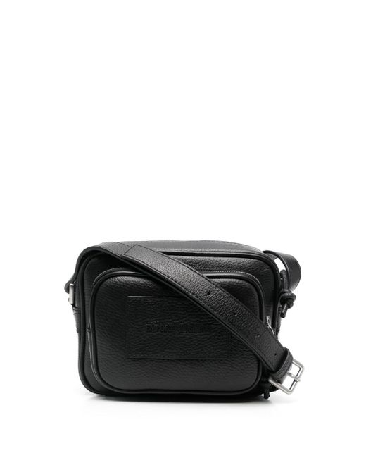 Emporio Armani multi-pocket crossbody messenger bag