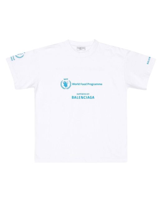 Balenciaga graphic-print cotton T-Shirt