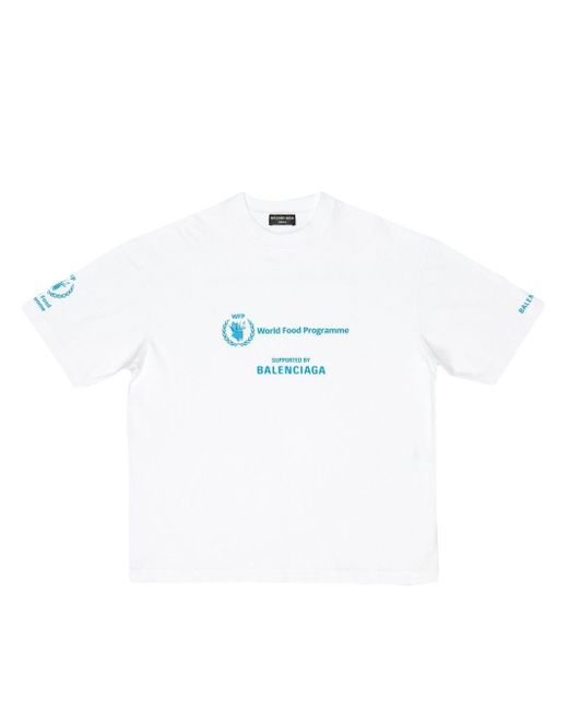 Balenciaga graphic-print cotton T-Shirt