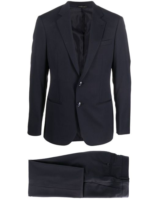 Giorgio Armani slim-fit wool two-piece suit