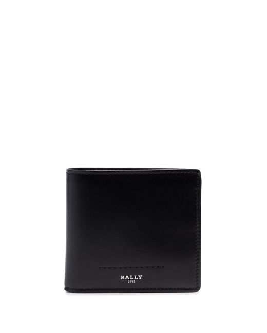 Bally logo-stamp leather wallet