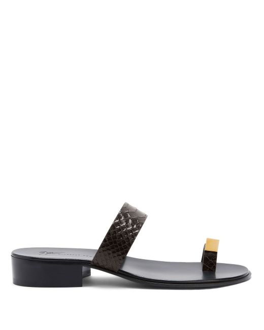 Giuseppe Zanotti Design Bardack double-strap sandals