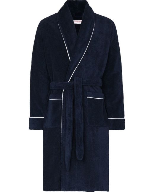 Orlebar Brown Elroy contrast-trim cotton robe
