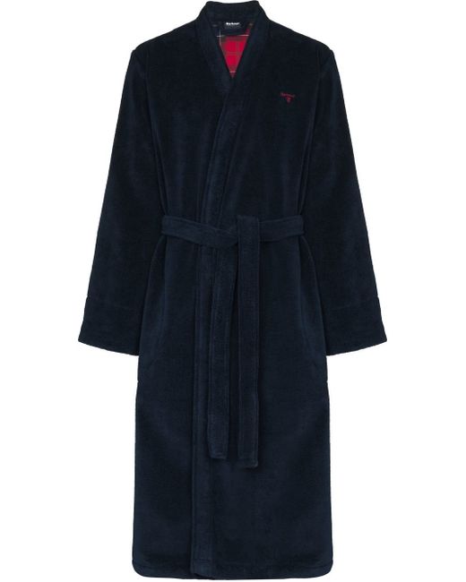 Barbour chest logo dressing gown