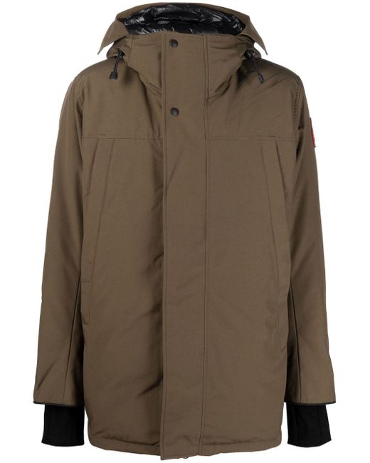Canada Goose hooded down-padded jacket
