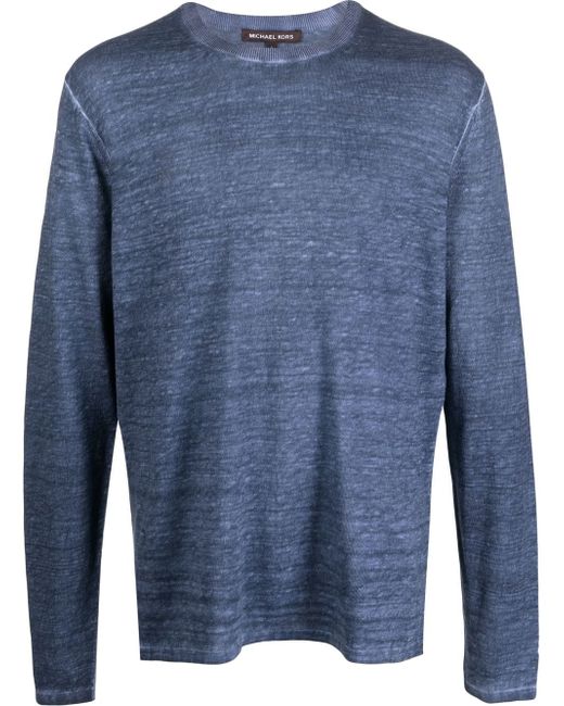 Michael Kors melange fine-knit jumper
