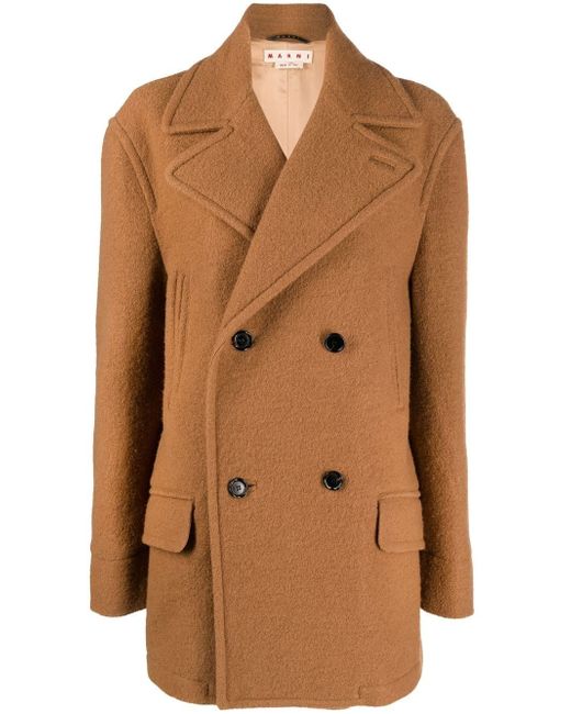 Marni double-breasted short coat