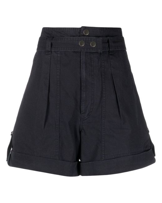 Isabel Marant Etoile high-waist flared bermuda shorts