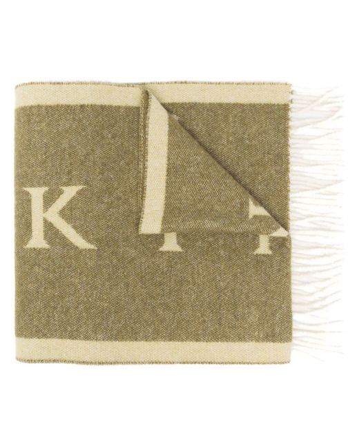 Mackintosh Edinburgh wool logo scarf