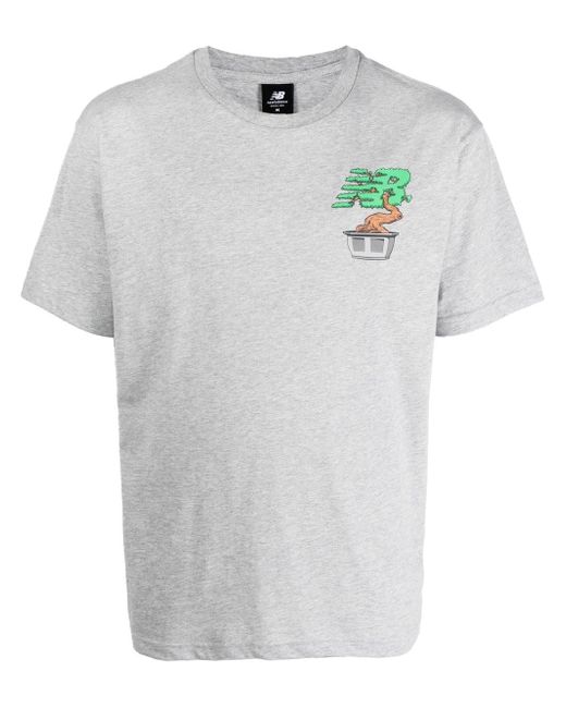 New Balance logo-print T-shirt