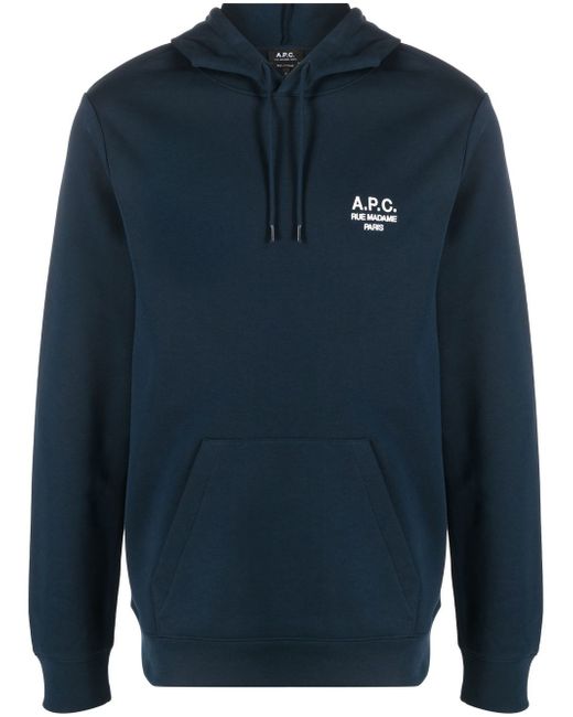 A.P.C. Marvin logo-print pullover hoodie