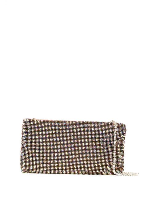 Benedetta Bruzziches crystal-embellished satchel bag