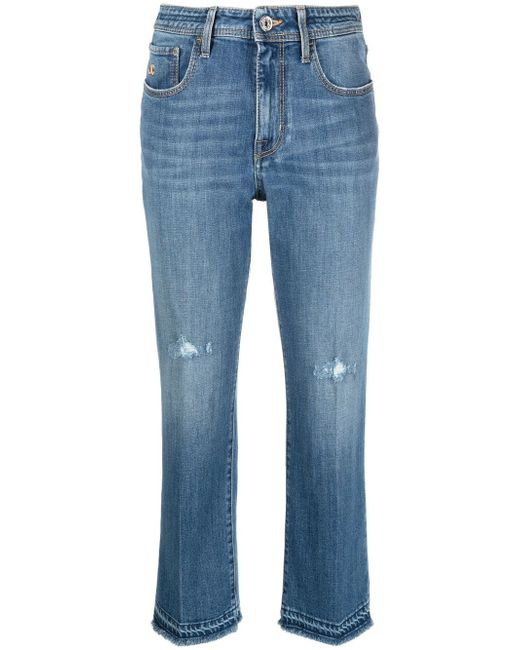 Jacob Cohёn Kate cropped straight-leg jeans