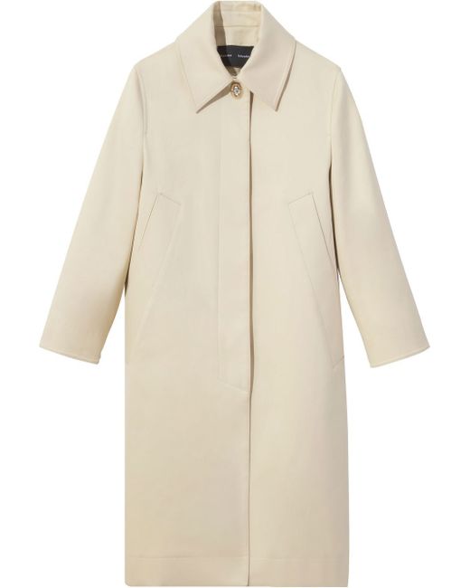 Proenza Schouler single-breasted cotton coat