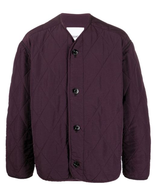 Oamc Liner short padded collarless jacket