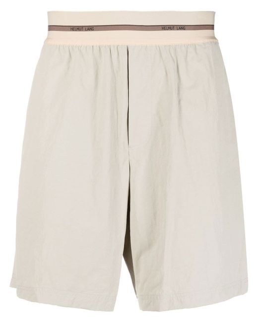 Helmut Lang elasticated cotton shorts