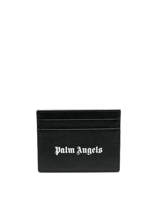 Palm Angels Gothic logo-print cardholder