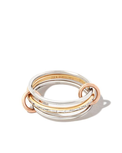 Spinelli Kilcollin 18kt yellow and rose gold sterling Rhea ring