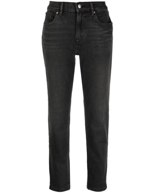 Lauren Ralph Lauren cropped tapered-leg jeans