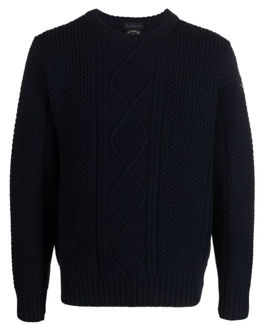 Paul & Shark cable-knit long-sleeve jumper