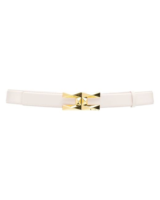 Elisabetta Franchi logo-buckle fastening belt
