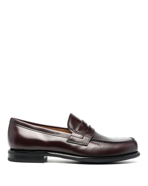 Church's penny-slot leather loafers