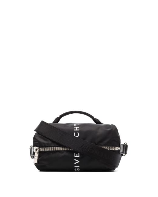 Givenchy logo-print zipped duffle bag