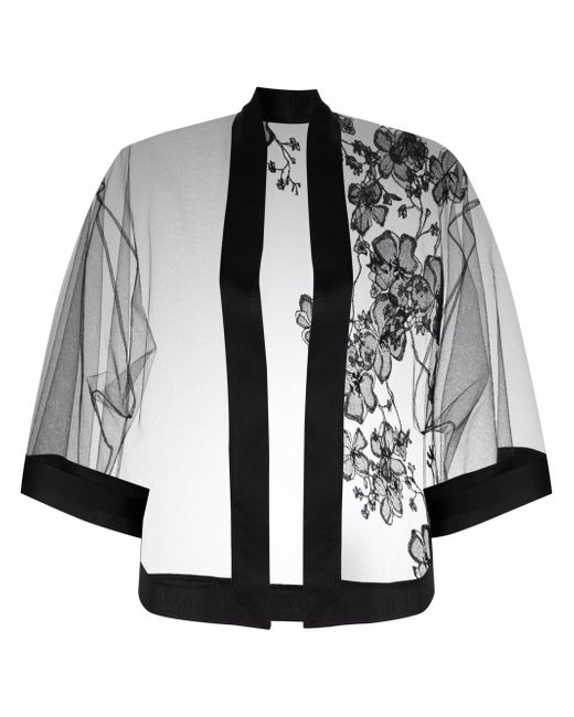 Carine Gilson kimono-style dressing gown