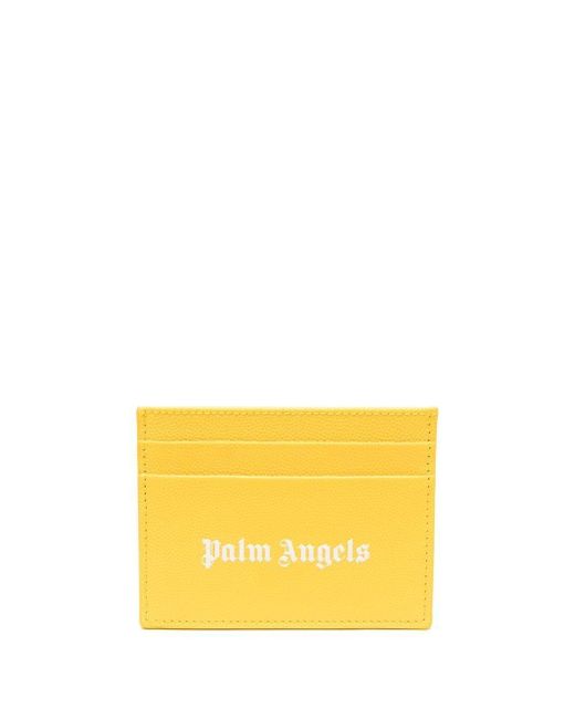 Palm Angels Gothic logo-print cardholder