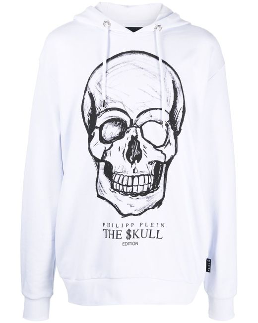 Philipp Plein skull-print hoodie
