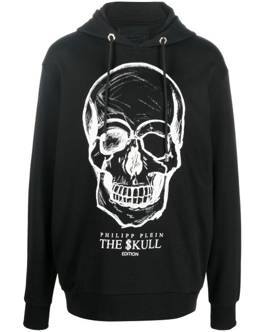 Philipp Plein skull-print hoodie