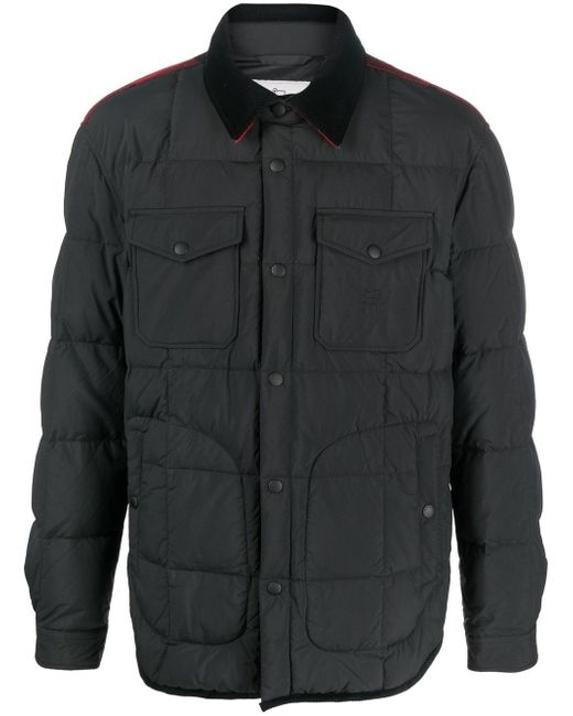 Woolrich quilted shirt jacket