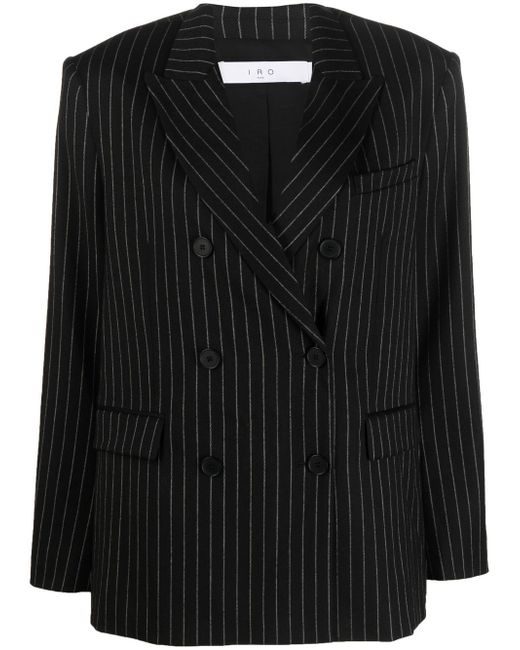 Iro Goni pinstripe tailored blazer