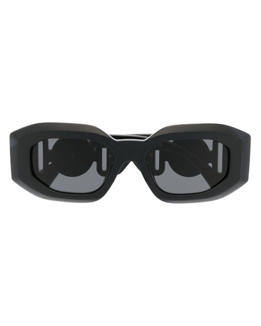 Versace Medusa Head-detail oversize-frame sunglasses