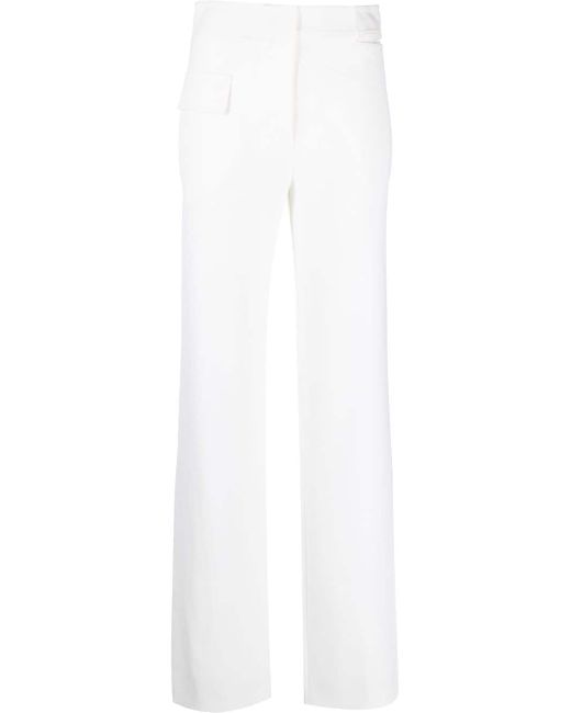 Genny cut out-detail tailored trousers